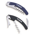 Deluxe Corkscrew & Opener W/ Serrated Knife (1"x4 1/2")